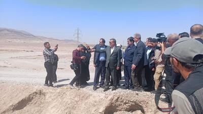 بازدید معاون اجرایی رئیسجمهور از کمربندی شهید سلیمانی قم
