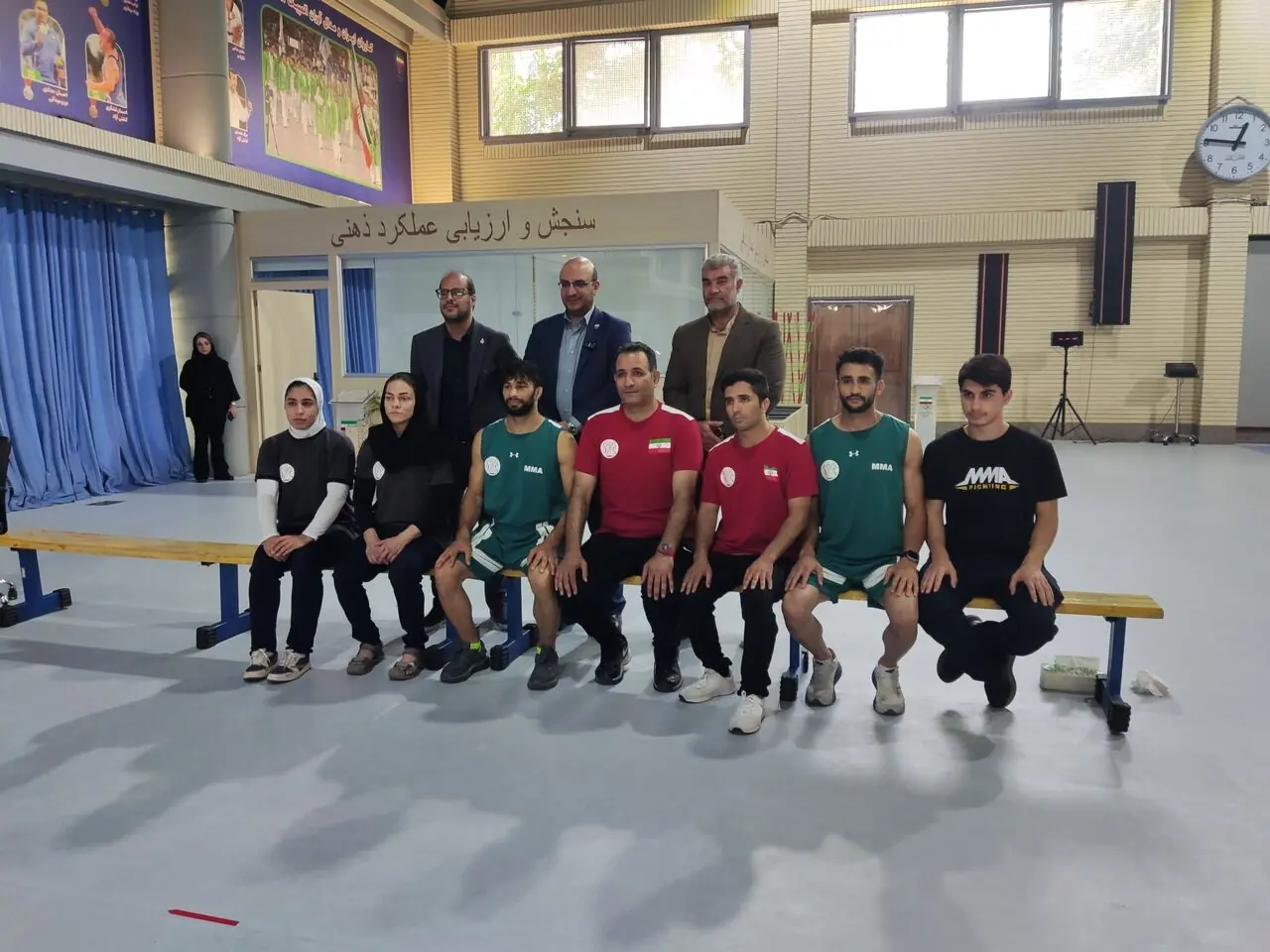  بازدید علی‌نژاد از اردوی تیم ملی MMA + فیلم