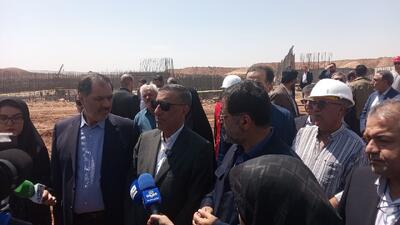 بازدید معاون اجرایی رئیسجمهور از تصفیهخانه فاضلاب پردیسان قم