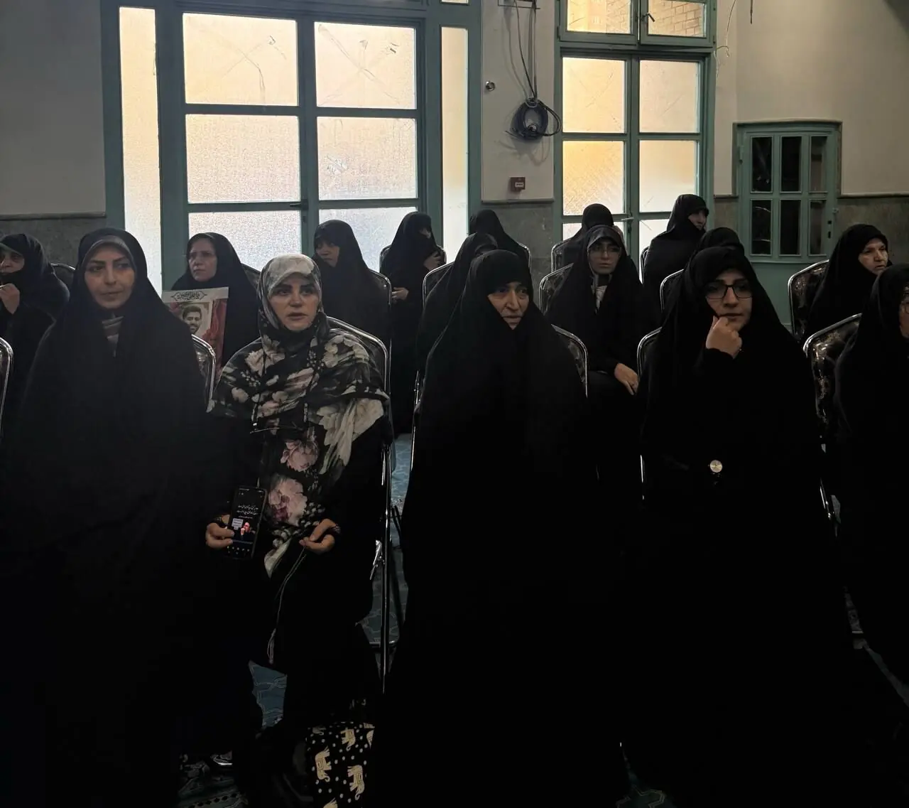 آیین بزرگداشت شهید سیده بشری حسینی خامنهای برگزار شد