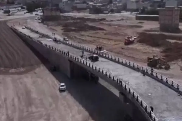 پل شهدای اقتدار خرمآباد آماده بهرهبرداری شد