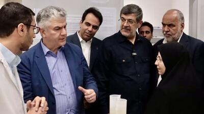 طرح توسعه بیمارستان آیتالله خاتمی هرات با حضور معاون درمان وزیر بهداشت افتتاح شد
