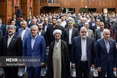 جدیدترین عکس از قاضی صلواتی در یک مراسم/ کاظم صدیقی هم بود + تصاویر