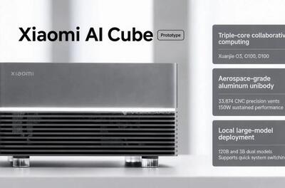 مینی پیسی شیائومی AI Cube با سه تراشه جدید XRING معرفی شد