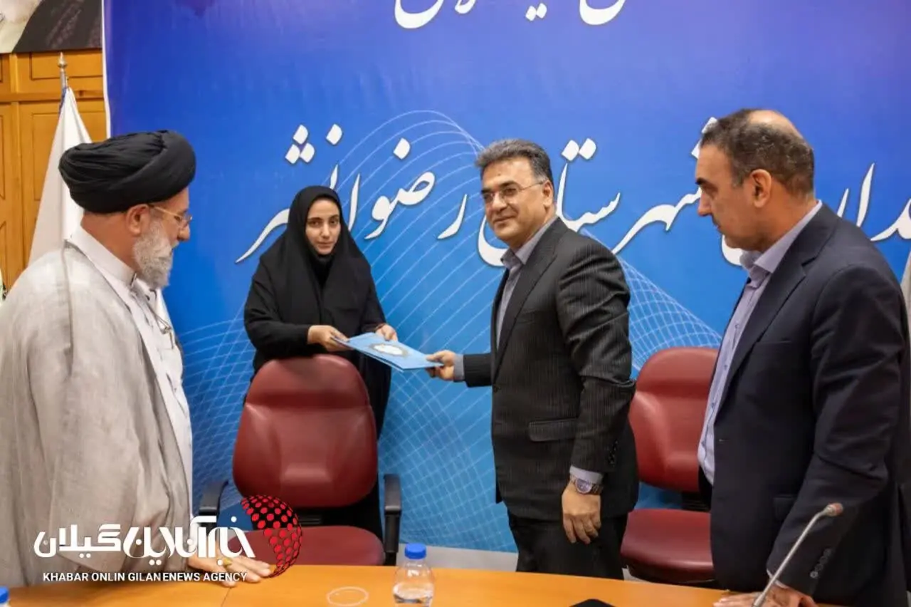 با حکم استاندار گیلان؛قدسیه مسیحنیا سرپرست بخشداری پرهسر شد