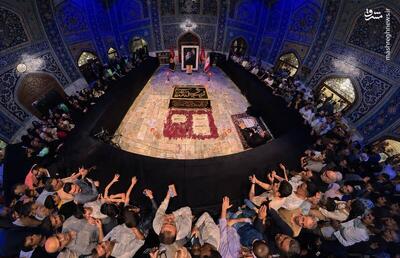 عکس/ نمایی متفاوت از رواق دارالذکر