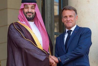 بنسلمان به دیدار ماکرون در الیزه رفت