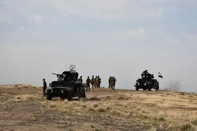 عملیات حشد الشعبی علیه بقایای داعش در الانبار