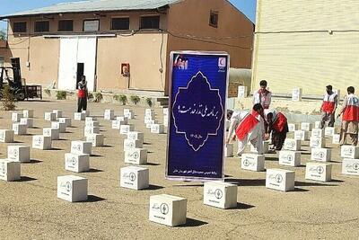 توزیع بستههای بهداشتی بین عشایر شهرستان خاش