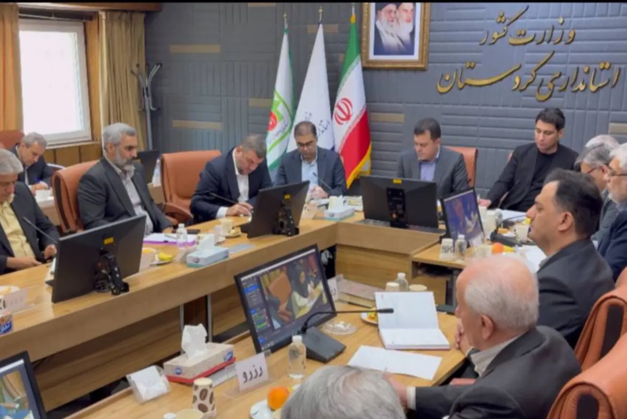  نشست شورای توسعه و برنامه ریزی کردستان با حضور معاون رییس جمهور