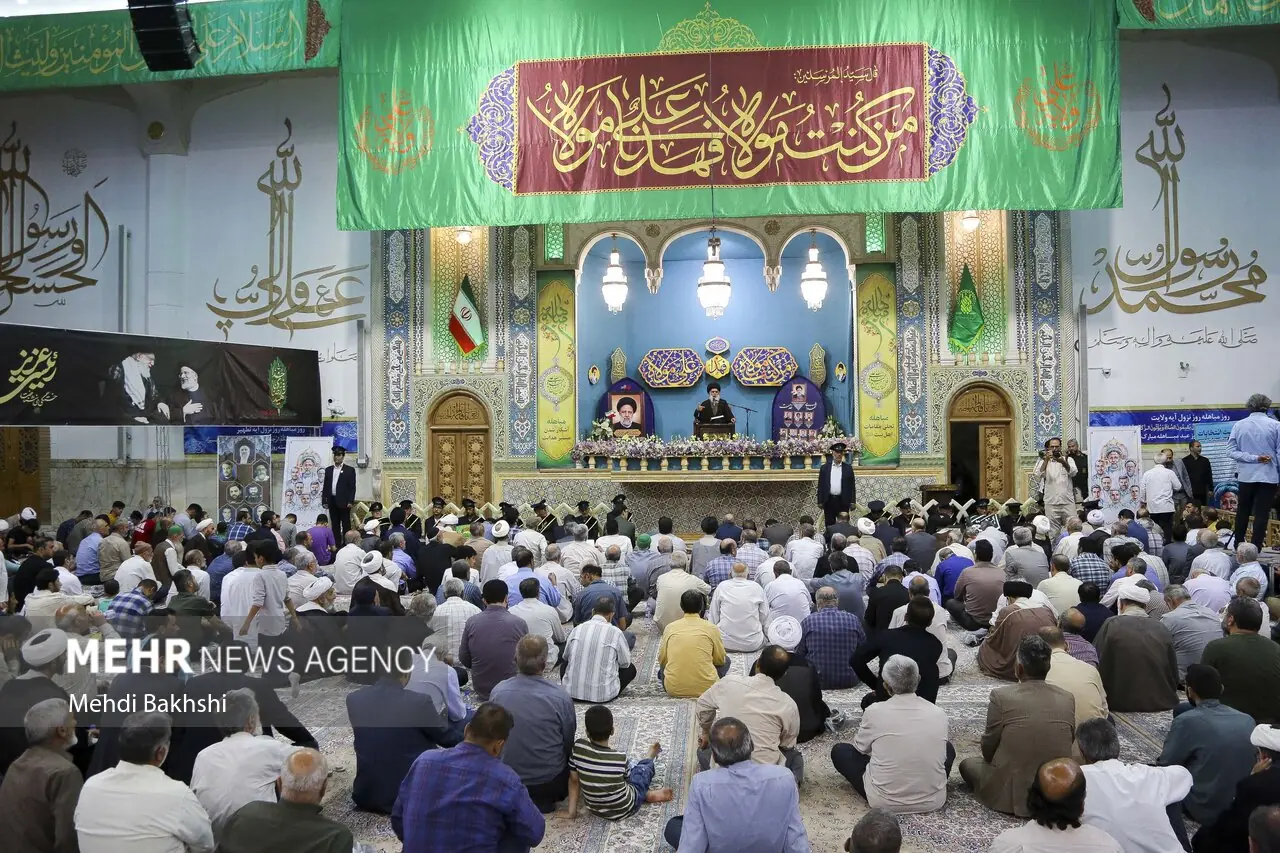  مراسم چهلم شهدای تیپ ۳۸۸ ارتش در ایرانشهر برگزار شد