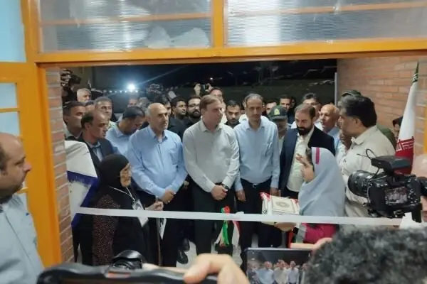دبستان ۶ کلاسه در روستای حسینآباد شهرستان جم افتتاح شد