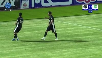 ویدیو: گل سوم پیکان به خیبر توسط محبی - پارس فوتبال