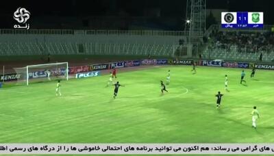 ویدیو: گل دوم پیکان به خیبر توسط جمشیدی - پارس فوتبال