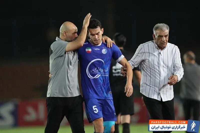  مصدومیت رستم آشورماتوف مدافع استقلال و غیبت از دیدار برابر فولاد