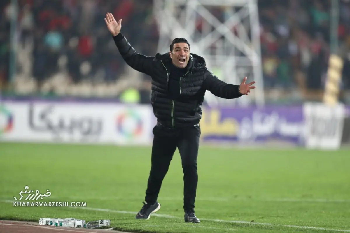 آمار ضعیف نکونام مقابل پرسپولیس - پارس فوتبال