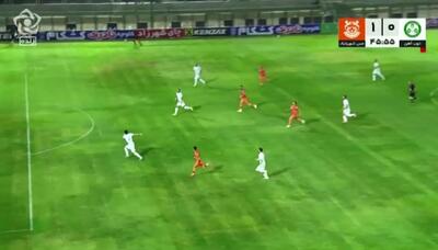  ویدیو: گل اول مس شهربابک به ذوب آهن توسط حسینی فرد - پارس فوتبال