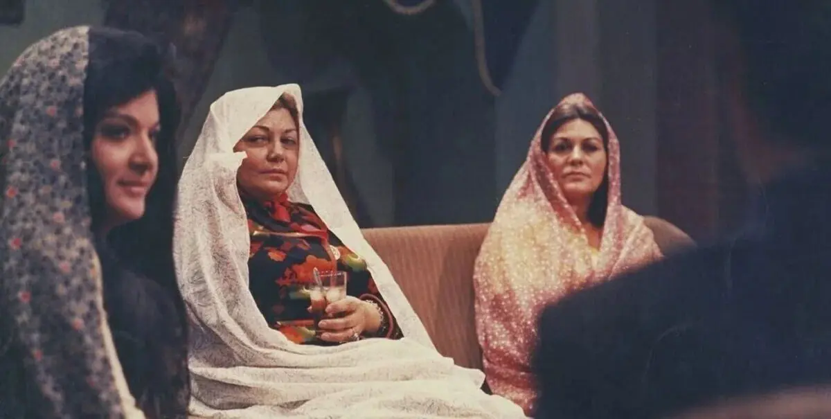 سفر در زمان / عکس «حمیده خیرآبادی» در 47 سالگی و در نمایی از فیلم باباشمل؛ سال 50