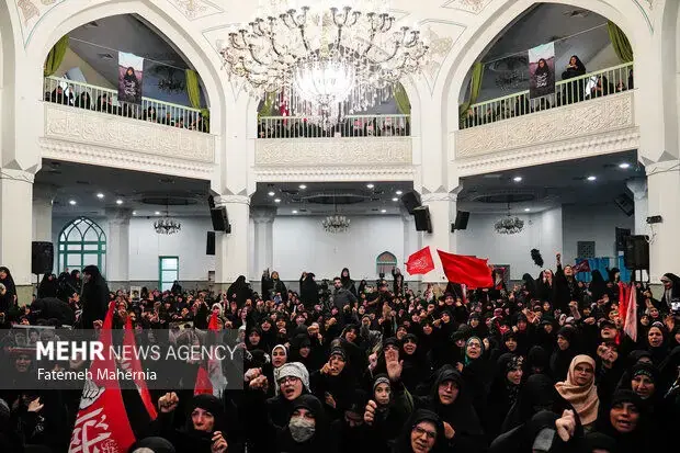  بزرگداشت شهید سیده بشری خامنه ای+ عکس