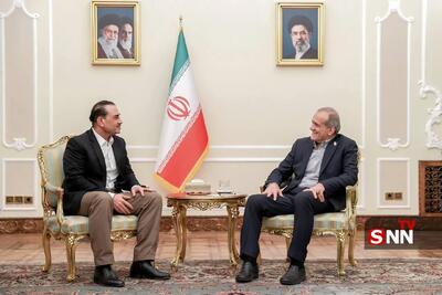 دیدار فرمانده ارتش پاکستان با رئیسجمهور