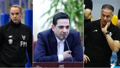 آغاز اختلاف در والیبال بر سر دستیار ایرانی؛ سرمربی خارجی تیمملی علیه رییس فدراسیون جوان/ پیمان اکبری وتو شد؟!