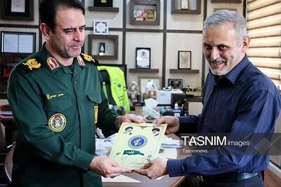  سردار سهندی با رئیس دانشگاه علوم پزشکی زنجان دیدار کرد - تسنیم