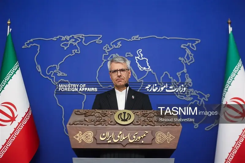 آغاز نشست خبری سخنگوی وزارت امور خارجه ایران - تسنیم
