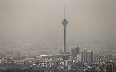 هوای پایتخت ناسالم شد