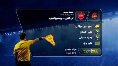 کارشناسی داوری پرسپولیس - تراکتور