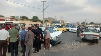  تصادف پراید و پیکان در محور شاهین‌دژ - میاندوآب ۷ مصدوم برجا گذاشت