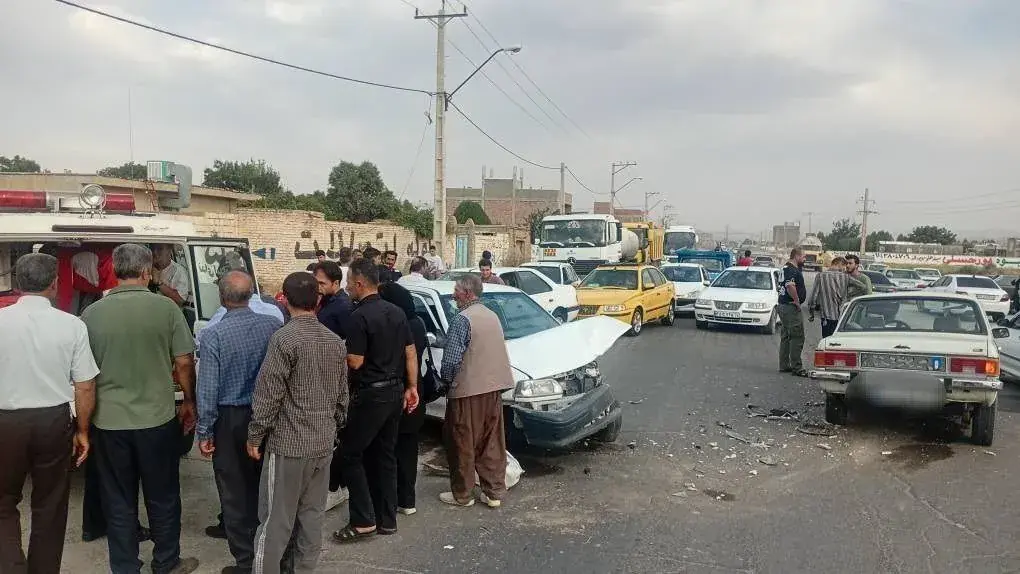 تصادف پراید و پیکان در محور شاهیندژ - میاندوآب ۷ مصدوم برجا گذاشت