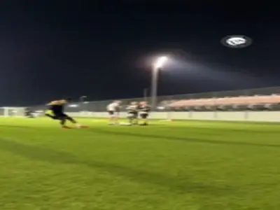  چالش جالب بازیکنان النصر با سطل آشغال | آخرین خبر