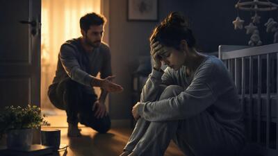 چگونه به همسر افسرده بعد از زایمان کمک کنیم؟ نکات مهم برای مردان
