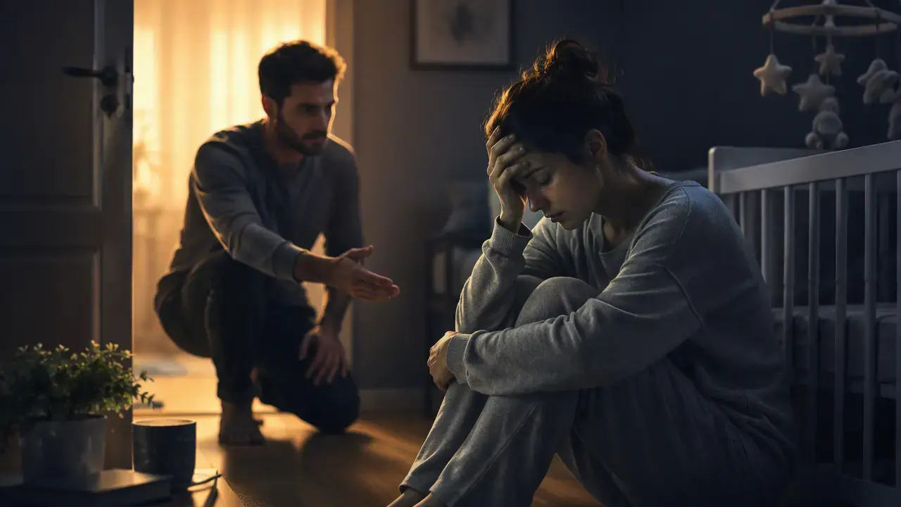 چگونه به همسر افسرده بعد از زایمان کمک کنیم؟ نکات مهم برای مردان