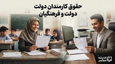  آخرین وضعیت پرداخت حقوق کارمندان دولت و فرهنگیان