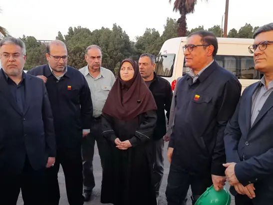 بهرهبرداری از طرح زیستمحیطی توری باد در فولاد خوزستان