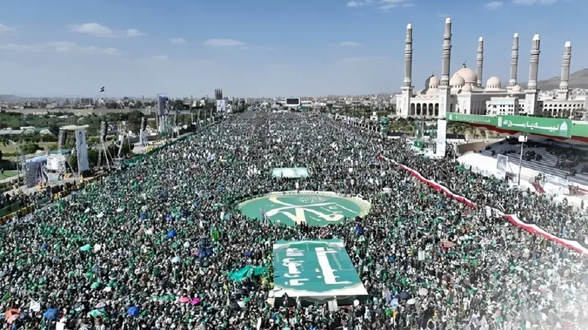 جشن باشکوه یمنیها به مناسبت میلاد پیامبر اسلام