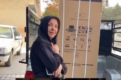 ویدئوی جدید از زن مستمریبگیری که آرزوی یخچال داشت