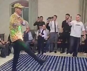 برای پایان سربازی این جوان، جشنی در حد عروسی گرفتند!