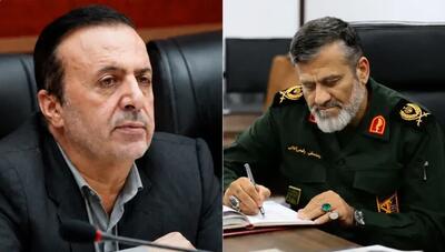 پیام تبریک فرمانده سپاه صاحبالامر(عج) استان قزوین به استاندار قزوین به مناسبت هفته دولت؛