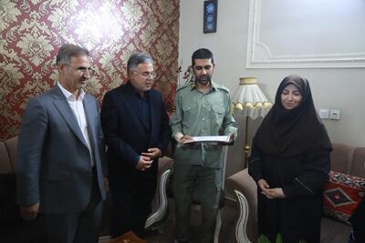 دیدار رییس سازمان حفاظت محیط زیست با محیطبان حادثهدیده خوزستان
