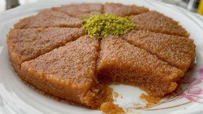 طرز تهیه حلوای ترکیه ای سریع و آسان ظرف ۱۰ دقیقه