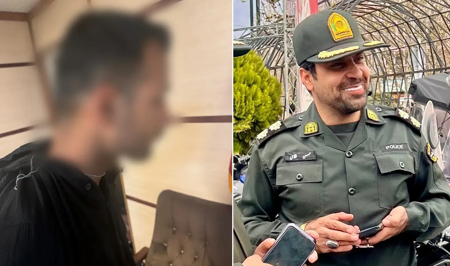 پایان کار سارق حرفهای موتورسیکلت در منطقه یک تهران