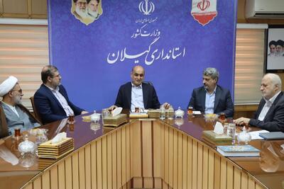 تاکید استاندر گیلان بر انسجام ملی در دیدار با مسئولان استانی