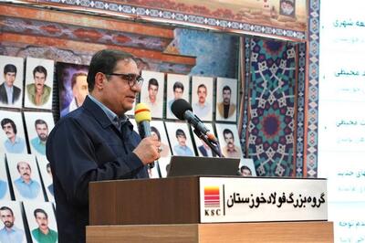  انتشار غبار در شرکت  فولاد خوزستان کاهش یافت‌