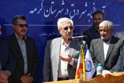 ۵۱ میلیارد تومان برای تأمین آب پایدار شهر درق هزینه شد