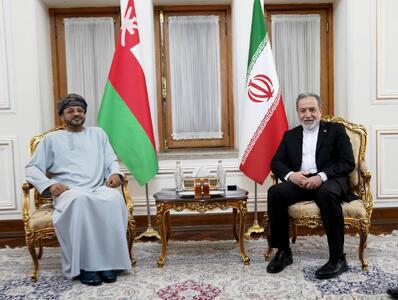  دیدار وزیر خارجه عمان با عراقچی در تهران
