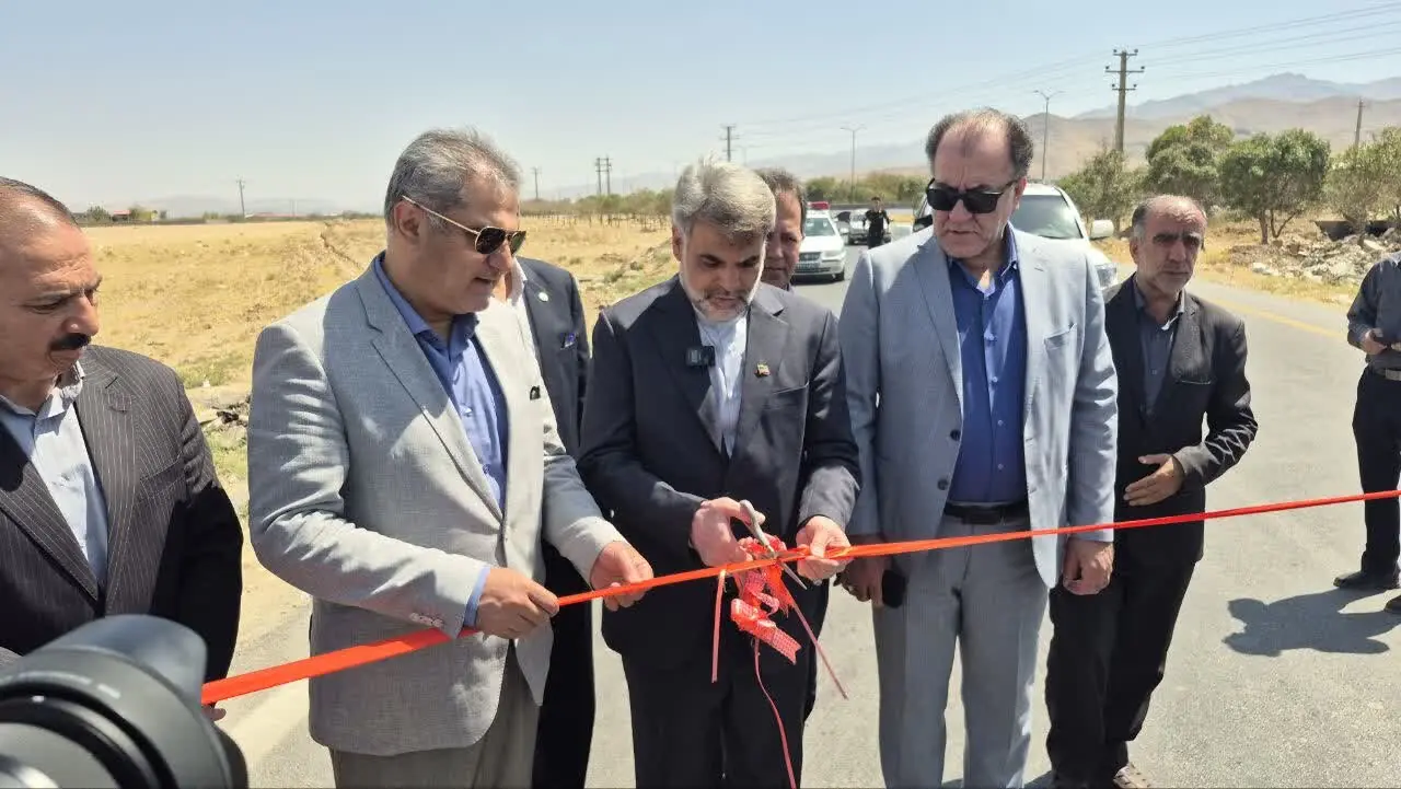 افتتاح تقاطع غیر همسطح شهرک صنعتی بهاران همدان پس از ۱۲ سال انتظار