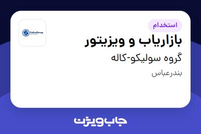 استخدام بازاریاب و ویزیتور در گروه سولیکو-کاله