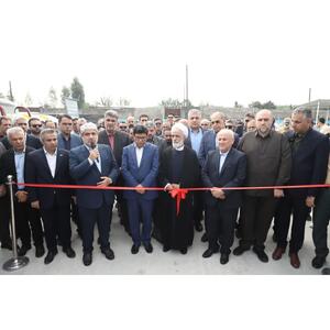 افتتاح سایت مدرن و پیشرفته پسماند قائمشهر با حضور معاون رئیس جمهور/ تصاویر
